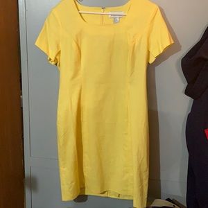 Carol Horn Workshop yellow dress size 12 petite